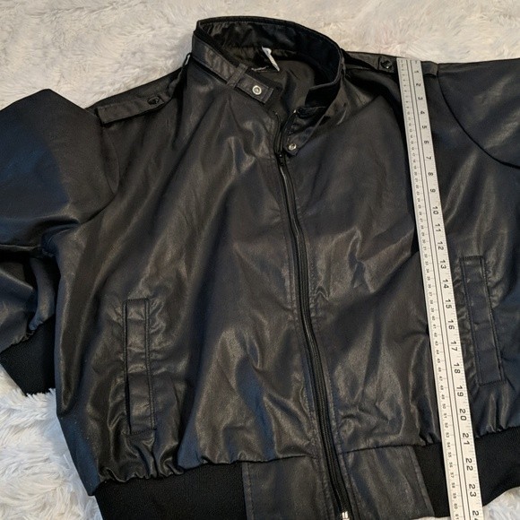 Four Seasons Men's Vintage Members Only Black Jacket Size Large - Picture 6 of 7